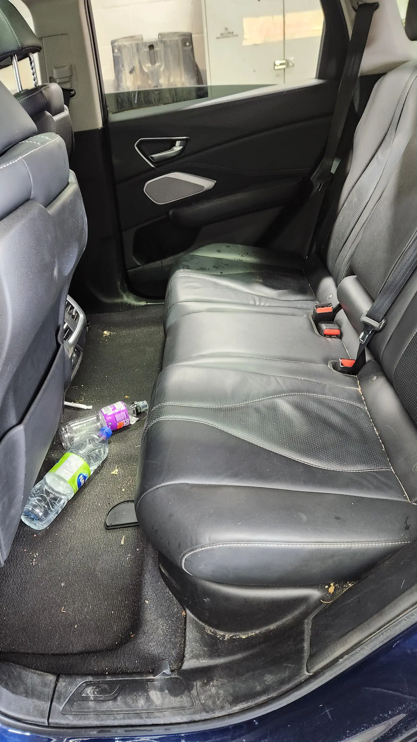 Acura MDX interior before detail
